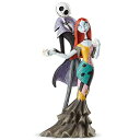 エネスコ Enesco ナイトメアー・ビフォア・クリスマス ジャック&サリー クチュール・ド・フォース ディズニーショーケース 約22センチ フィギュア インテ...
