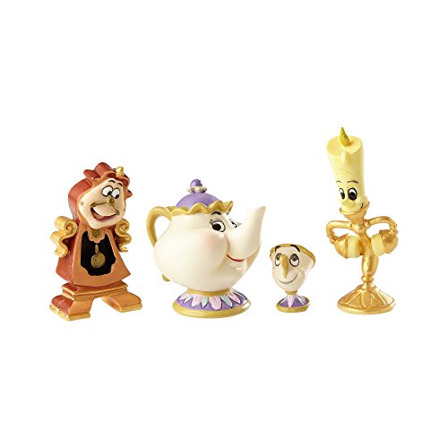 エネスコ Enesco 置物 インテリア 海外モデル アメリカ Enesco Disney Showcase Beauty and the Beast ..