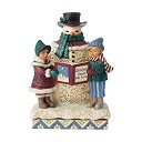 エネスコ Enesco ビクトリア朝雪だるまと祝歌を歌う人 ジム・ショア ハートウッドクリーク ビクトリアンコレクション 約20センチ 6006594 フィギュ...