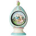 エネスコ Enesco 置物 インテリア 海外モデル アメリカ Jim Shore Strolling Through Spring Easter Egg with Rotating Scene 6003625 Newエネスコ Enesco 置物 インテリア 海外モデル アメリカ