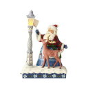 エネスコ Enesco 置物 インテリア 海外モデル アメリカ Enesco Jim Shore Heartwood Creek Santa by Lighte...