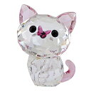スワロフスキー Swarovski アメリカンショートヘアの子猫 ミリー 約4センチ 5223597 動物 クリスタル インテリア