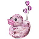 スワロフスキー Swarovski ハッピーダック スイートハート アヒル 約5センチ 1143438 動物 クリスタル インテリア