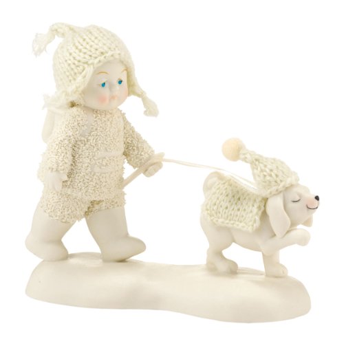 fp[gg56 Department 56 u CeA COf Department 56 Snowbabies gDog Days of Winterh Porcelain Figurine, 4.5h, Whitefp[gg56 Department 56 u CeA COf