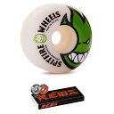 ウィール タイヤ スケボー スケートボード 海外モデル Spitfire Bighead Skateboard Wheels - 59mm with Bones...