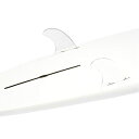 サーフィン フィン マリンスポーツ DORSAL Surfboard Fins Longboard Side 2 or Quad Rear Set FCS Compatible Clear GL Style Polycarbonateサーフィン フィン マリンスポーツ