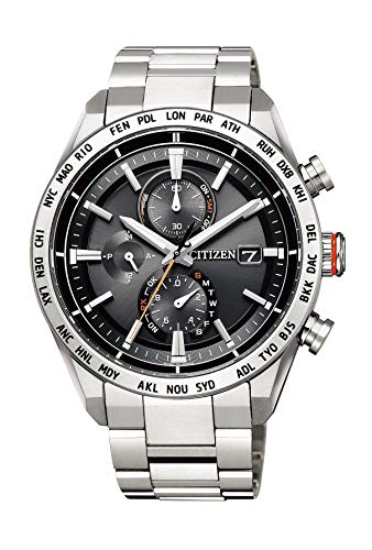 腕時計 シチズン 逆輸入 海外モデル 海外限定 Citizen Atessa Eco Drive Radio Watch Direct Flight ACT Line AT8181-63 E Men's Silver腕時計 シチズン 逆輸入 海外モデル 海外限定