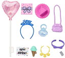 バービー バービー人形 着せ替え 衣装 ドレス Barbie Storytelling Birthday Party Accessories Fashion P...