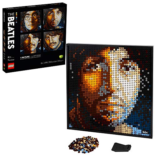 S LEGO Art The Beatles 31198 Collectible Building Kit; an Inspiring Art Set for Adults That Encourages Creative Building and Makes a Great Gift for Music Lovers and Beatles Fans (2,933 Pieces)S