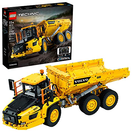 S eNjbNV[Y LEGO Technic 6x6 Volvo Articulated Hauler (42114) Building Kit, Volvo Truck Toy Model for Kids Who Love Construction Vehicle Playsets (2,193 Pieces)S eNjbNV[Y