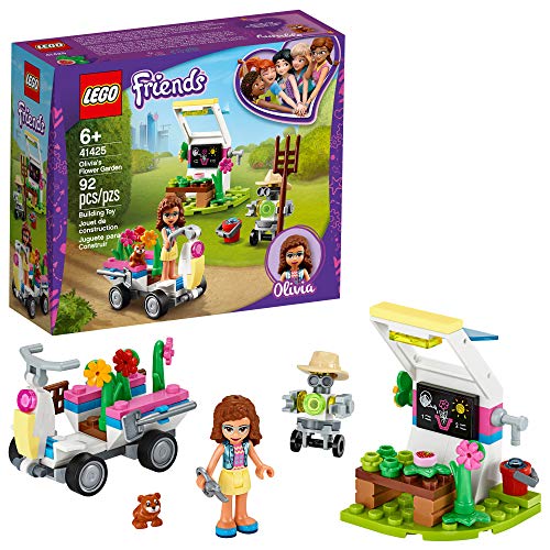 レゴ フレンズ 【送料無料】LEGO Friends Olivia’s Flower Garden 41425 Building Toy for Kids; This Play Garden Comes with 2 Buildable Figures, Friends Olivia and Zobo, for Hours of Creative Play (92 Pieces)レゴ フレンズ