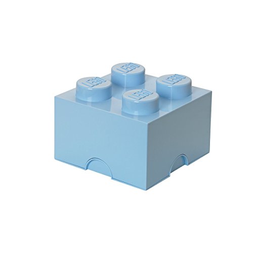 レゴ Room Copenhagen Lego Box Stackable Storage Solution-Brick 4, Light Royal Blueレゴ