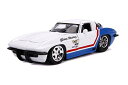 ジャダトイズ ミニカー ダイキャスト アメリカ Jada Toys 1:24 BTM - '63 Chevy Corvette Sting RAY DIECAS...