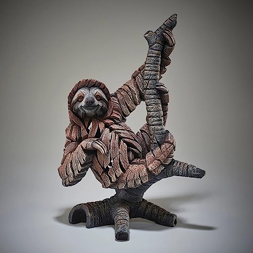 ͥ Enesco ʪ ƥꥢ ǥ ꥫ Enesco Edge Sculpture Sloth in Tree Animal Figurine, 18.6 Inch, Brown and Whiteͥ Enesco ʪ ƥꥢ ǥ ꥫ