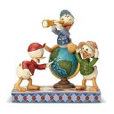 エネスコ Enesco 置物 インテリア 海外モデル アメリカ Disney Traditions Navigating Nephews Figurineエネス...