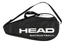 テニス バッグ ラケットバッグ バックパック HEAD Racquetball Deluxe Coverbag - Racket Carrying Bag wi...