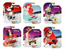 ホットウィール マテル ミニカー ホットウイール Hot Wheels Set of 6 Disney/Pixar Character Cars, Series 6, 1/64 Collectible Die Cast Toy Cars, with Steamboat Willie, Ariel, Jiminy Cricket, Captain Hook, Timホットウィール マテル ミニカー ホットウイール