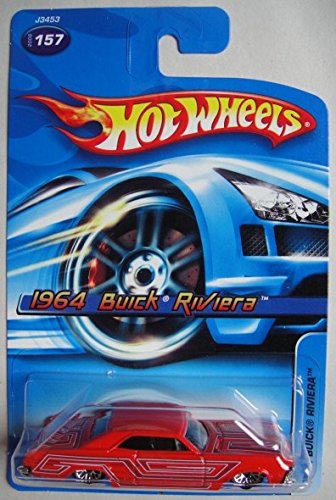 ホットウィール マテル ミニカー ホットウイール Hot Wheels RED 1964 Buick Riviera #157ホットウィール マテル ミニカー ホットウイール