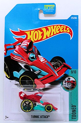 ۥåȥ ޥƥ ߥ˥ ۥåȥ Hot Wheels 2017 Tooned Tarmac Attack 125/365, Redۥåȥ ޥƥ ߥ˥ ۥåȥ