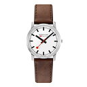 モンディーン 腕時計 モンディーン 北欧 スイス メンズ Mondaine A638.30350.11SBG 41mm White Dial Steel Brown Leather Quartz Men's Watch腕時計 モンディーン 北欧 スイス メンズ