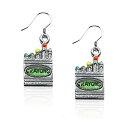 気まぐれなかわいい プレゼント クリスマス ピアス アメリカ Whimsical Gifts Teacher Charm Earrings (Crayons, ...