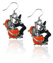気まぐれなかわいい プレゼント クリスマス ピアス アメリカ Whimsical Gifts Halloween Charm Earrings (Witch, ...