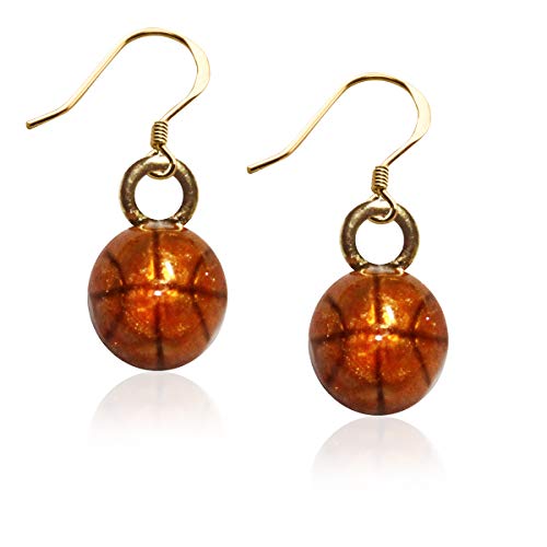 楽天angelica気まぐれなかわいい プレゼント クリスマス ピアス アメリカ Whimsical Gifts Sports Charm Earrings （Basketball, Gold）気まぐれなかわいい プレゼント クリスマス ピアス アメリカ