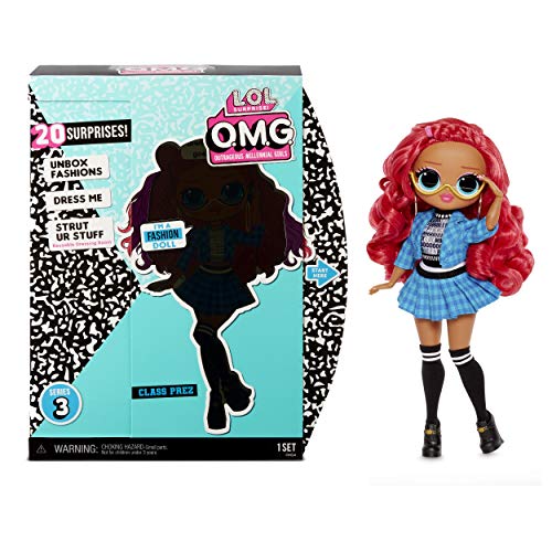 륪륵ץ饤 ͷ ɡ LOL Surprise OMG Series 3 Class Prez Fashion Doll W...