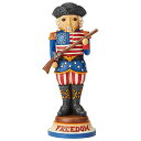 エネスコ Enesco アメリカのくるみ割り人形 「Freedom First And Foremost」ジム・ショア ハートウッドクリーク 約23センチ フィ...