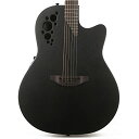 オベーション アコースティックギター 海外直輸入 Ovation Elite TX 1778TX-5 Mid Depth Acoustic Guitar Bla...