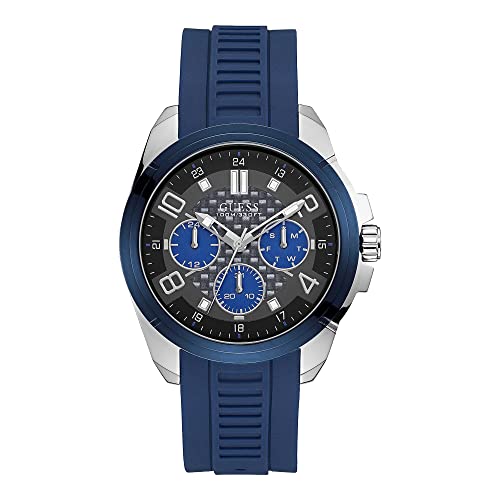 ゲス 腕時計 ゲス GUESS メンズ GUESS Analog Watch W1050G1, Blue, 47MM, W1050G1腕時計 ゲス GUESS メンズ