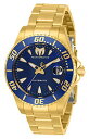 rv eNm}[ fB[X Technomarine Automatic Watch (Model: TM-219083), Goldrv eNm}[ fB[X