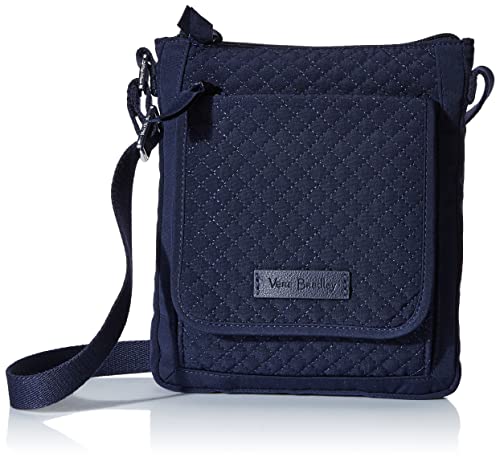 Fubh[ xubh[ AJ t_B}CA~ { Vera Bradley Women's Microfiber Mini Hipster Crossbody Purse With RFID Protection, Navy, One SizeFubh[ xubh[ AJ t_B}CA~ {