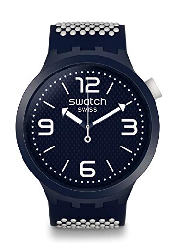 全ての 腕時計 スウォッチ レディース 送料無料 Swatch Big Bold Swiss Quartz Silicone Strap Blue 24 Casual Watch Model So27n101 腕時計 スウォッチ レディース 注目ブランド Mffertilidademasculina Com Br