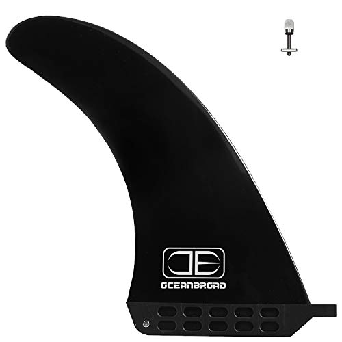 ե ե ޥ󥹥ݡ OCEANBROAD 8'' Surf SUP Fin 8 Inch No-Tool Fin Screw Single Center Fin for Surfboard Longboard Paddleboardե ե ޥ󥹥ݡ