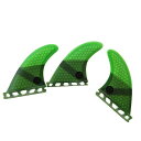 サーフィン フィン マリンスポーツ UPSURF Surfboard fin Future Basic Fin Medium Size, G5 tri Fin (Green G3)サーフィン フィン マリンスポーツ