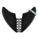 サーフィン フィン マリンスポーツ AQUBONA Twin Keel Fins - Twin Fin Fish Surfboard Fins Twin Kee...