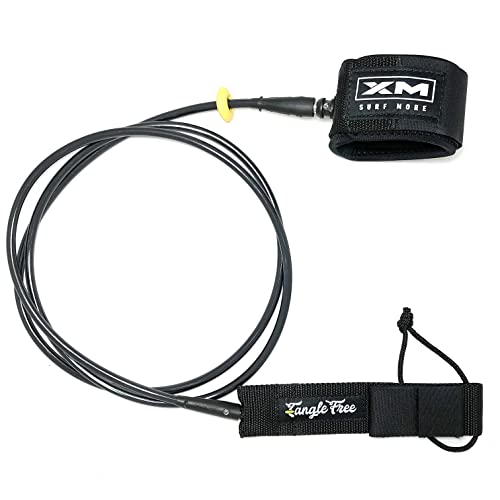 サーフィン リーシュコード マリンスポーツ XM SURF MORE Regular 6ft Surfboard Leash with Tangle Fr..