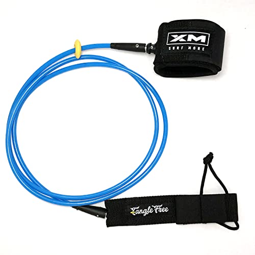 サーフィン リーシュコード マリンスポーツ XM SURF MORE Regular 6ft Surfboard Leash with Tangle Fr..