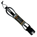 T[tB [VR[h }X|[c BESTA Surfboard Leash, Premium Surf Leash with Full-Size Padded Ankle Cuff and Key Pocket, Stainless Swivels and Quick-Release Rail Saver (Black, 8 ft)T[tB [VR[h }X|[c