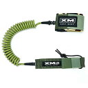 サーフィン リーシュコード マリンスポーツ XM Stand-UP Paddle (SUP) 6ft-12ft Leash, Regular Cord Thic...