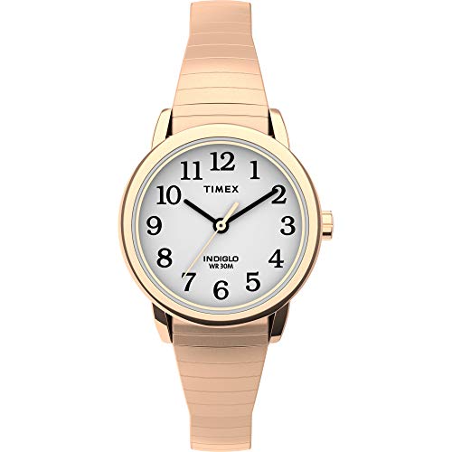 腕時計 タイメックス レディース Timex Women's TW2U08200 Easy Reader 25mm Rose Gold-Tone Stainless..