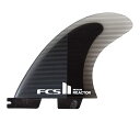 サーフィン フィン マリンスポーツ FCS II Reactor Performance Core Tri Fin Set - Charcoal/Black -...