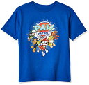 パウパトロール 子供服 半袖Tシャツ 5T 日本サイズ110-120相当 ブルー 複数キャラクター キッズ ファッション 男の子 女の子