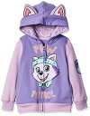 パウパトロール 子供服 パーカー 4T 日本サイズ110相当 エベレスト パープル キッズ ファッション 男の子 女の子 ジップアップ