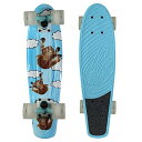 X^_[hXP[g{[h XP{[ COf A Kryptonics Original Torpedo 22.5 Inch Complete Skateboard - Sky-CatsX^_[hXP[g{[h XP{[ COf A