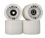 ウィール タイヤ スケボー スケートボード 海外モデル LMAI A Set of 4 Pro Skateboard Wheels 60mm 83A Black +ABEC 9+ Spacers (White)ウィール タイヤ スケボー スケートボード 海外モデル