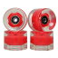 ウィール タイヤ スケボー スケートボード 海外モデル FREEDARE Skateboard Wheels with Bearings 60mm Longboard Wheels LED Cruiser Wheels (Clear Red,Set of 4)ウィール タイヤ スケボー スケートボード 海外モデル