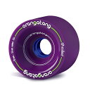 ウィール タイヤ スケボー スケートボード 海外モデル Orangatang 4 President 70 mm 83a Cruising Longboard Skateboard Wheels (Purple, Set of 4)ウィール タイヤ スケボー スケートボード 海外モデル