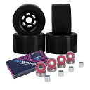 ウィール タイヤ スケボー スケートボード 海外モデル Cal 7 83mm 78A Cruiser Skateboard Wheels, Longboard Flywheel (Solid Black)ウィール タイヤ スケボー スケートボード 海外モデル